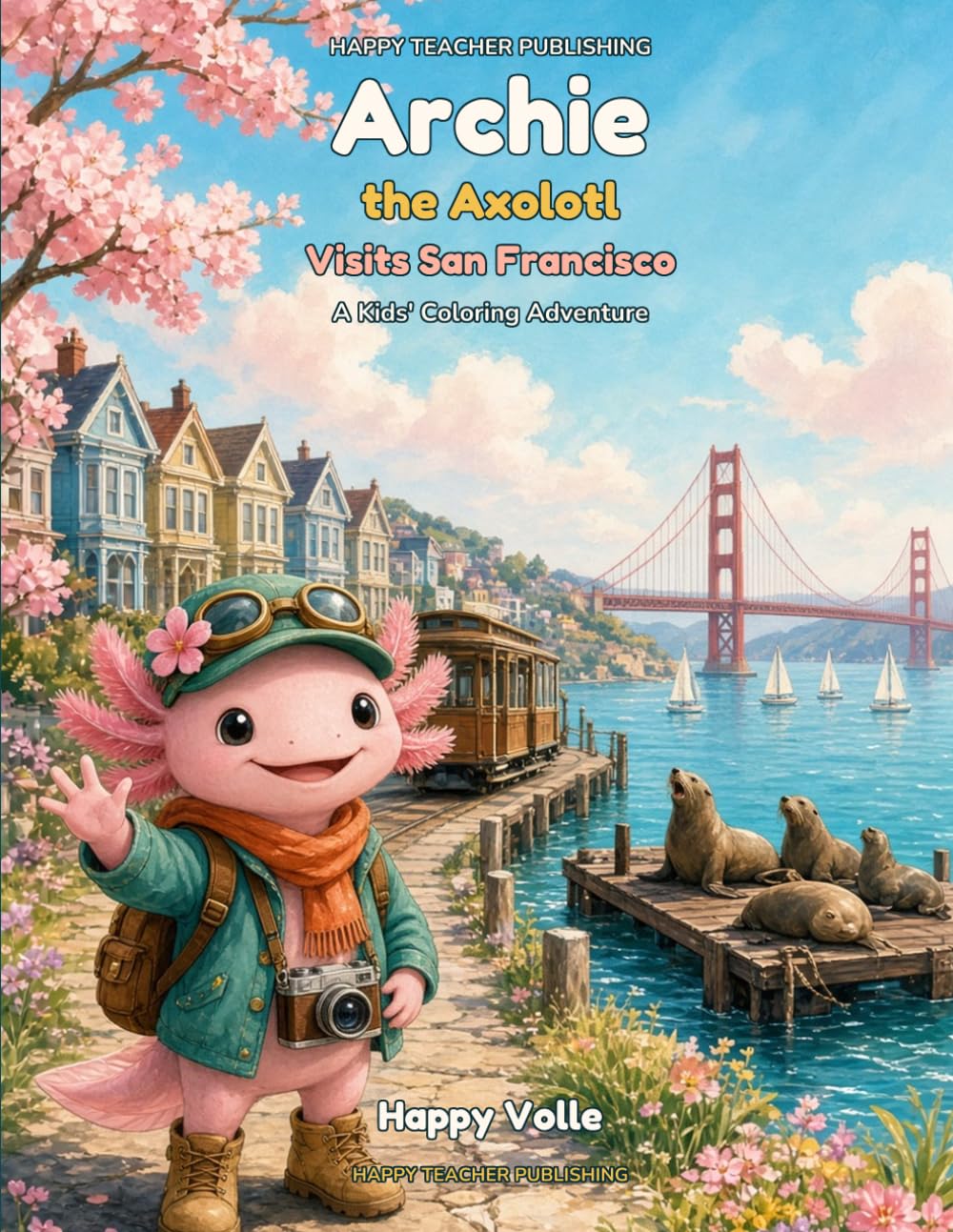 Archie the Axolotl: Visits San Francisco cover